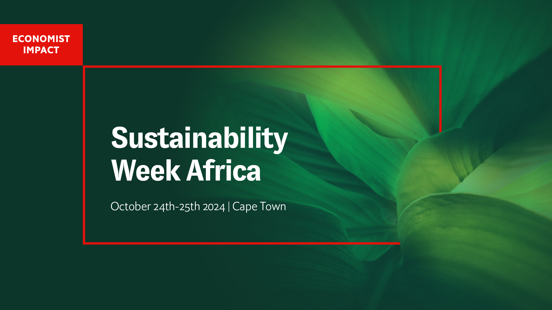 Sustainability Week Africa